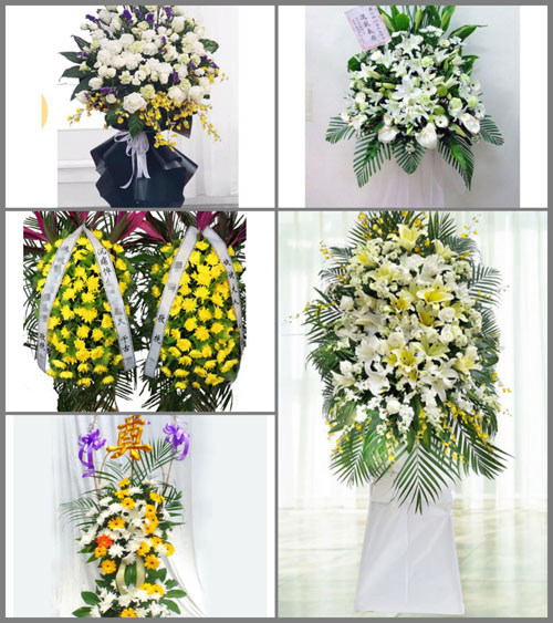 新疆伊犁州奎屯市兵团一三一团白事花篮预定